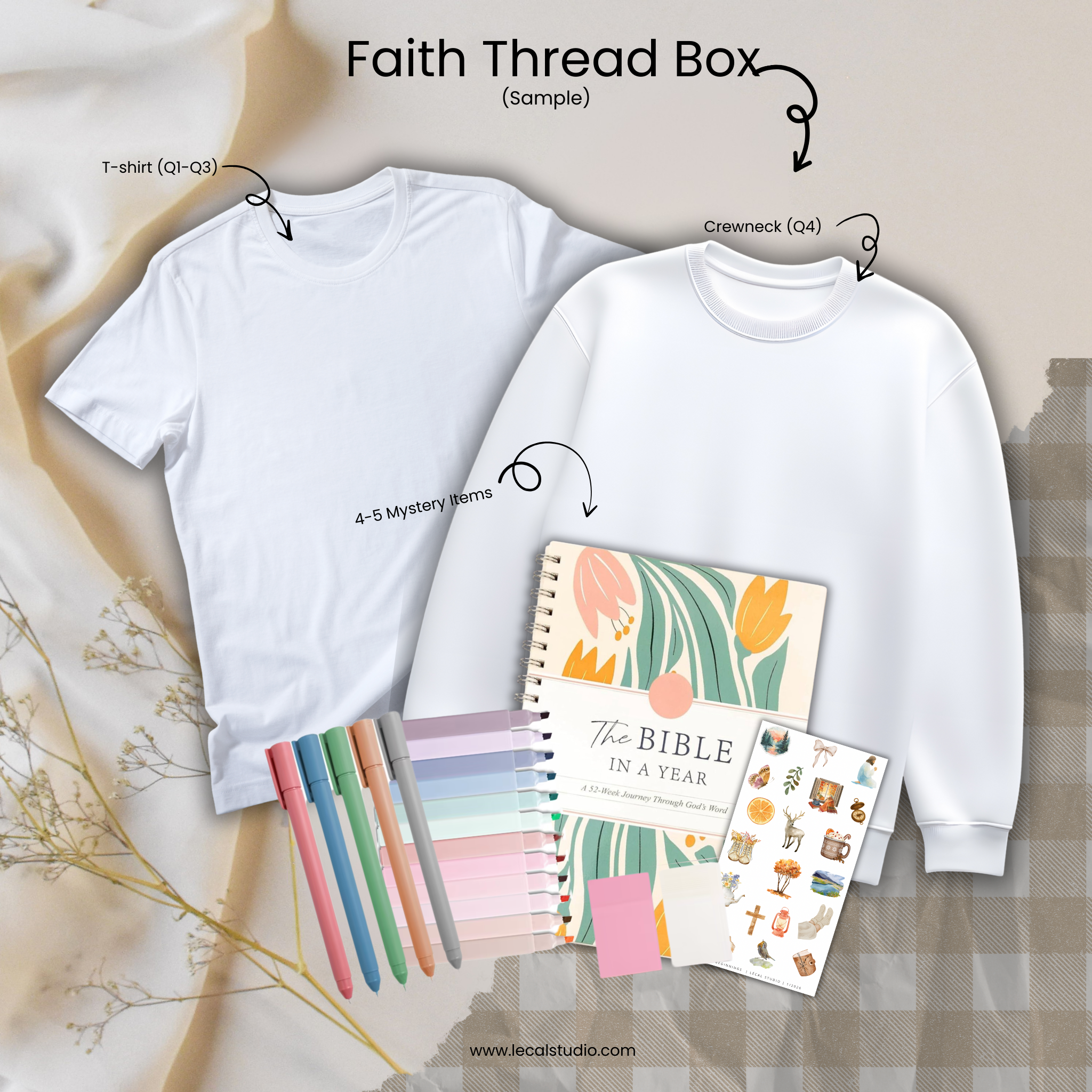 Faith Threads Box (Quarterly Subscription)