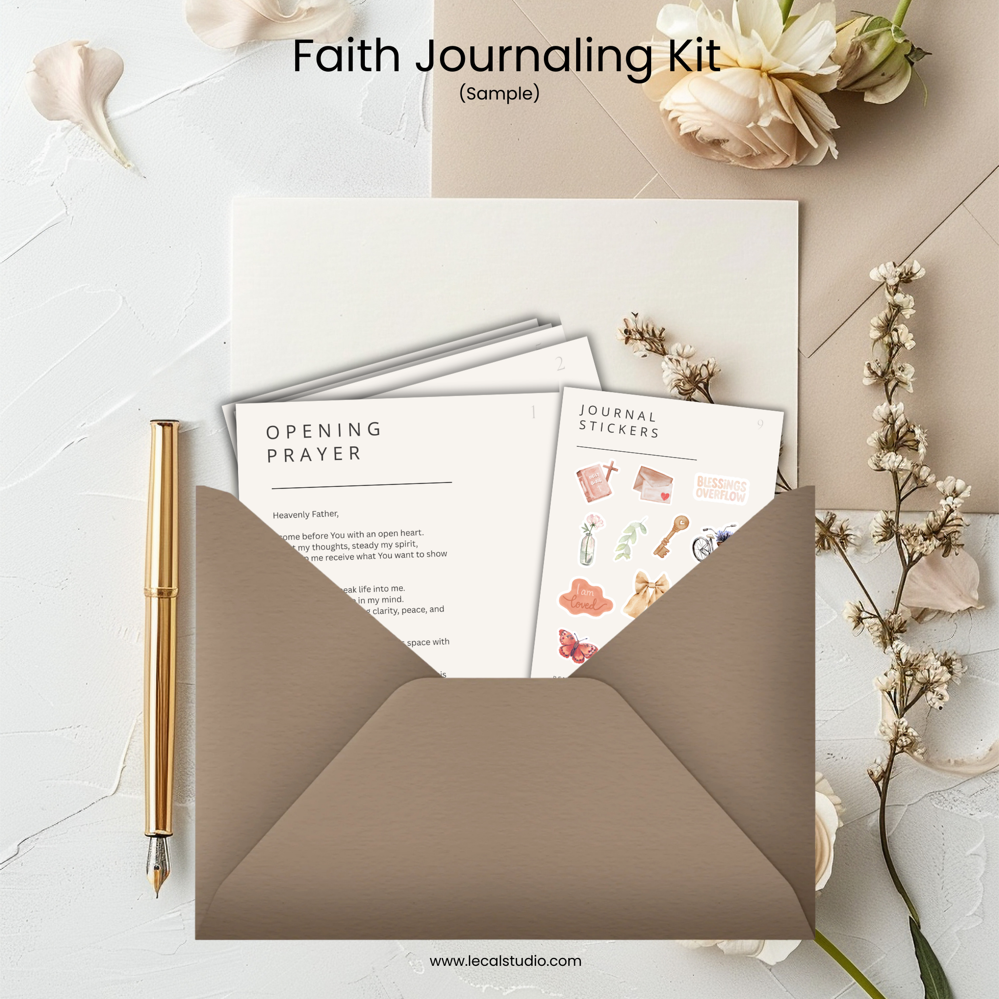 Faith Journaling Kit (Monthly Subscription)
